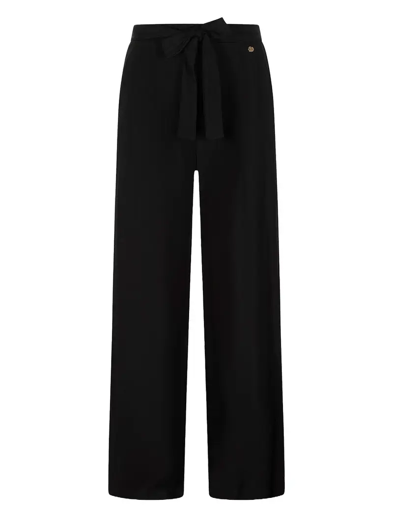 pantalone palazzo yes zee da donna - nero
