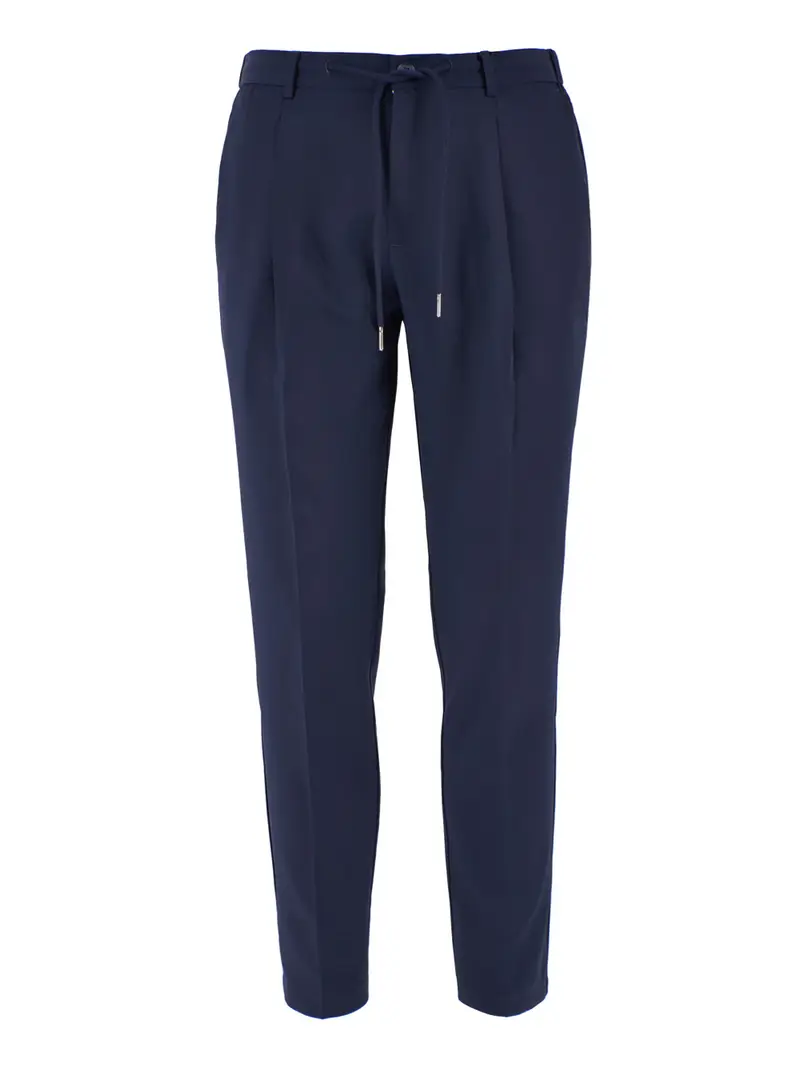 pantalone slim yes zee da uomo - blu
