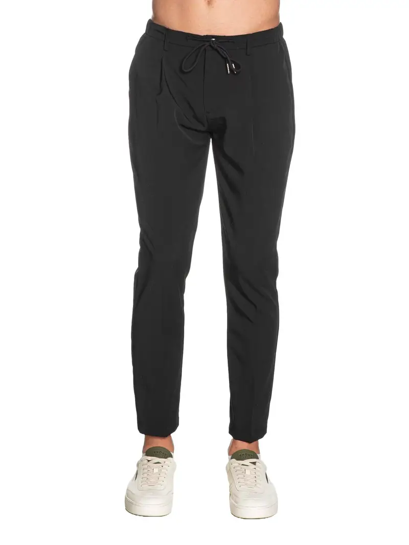 pantalone slim yes zee da uomo - nero