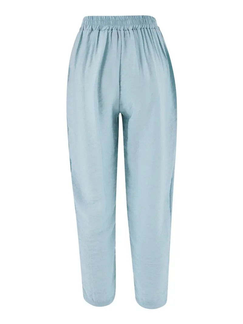 pantalone straight yes zee da donna - verde