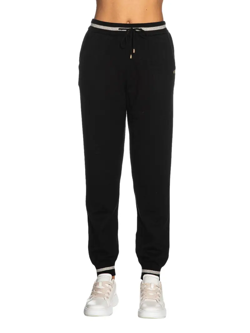 pantalone tuta yes zee da donna - nero