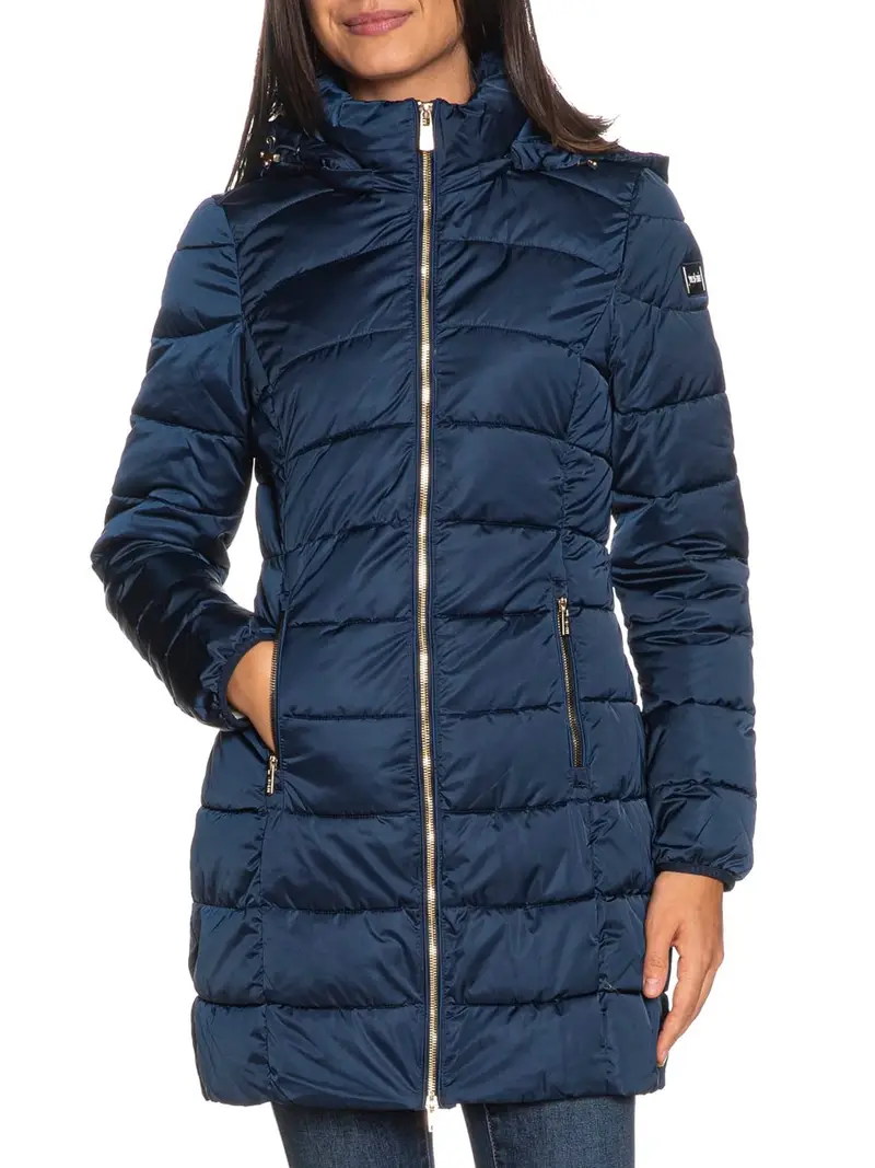 piumino yes zee da donna - blu