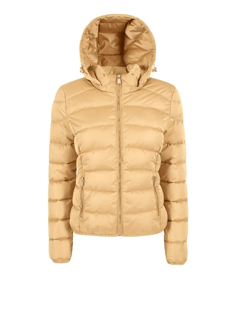 piumino yes zee da donna - giallo