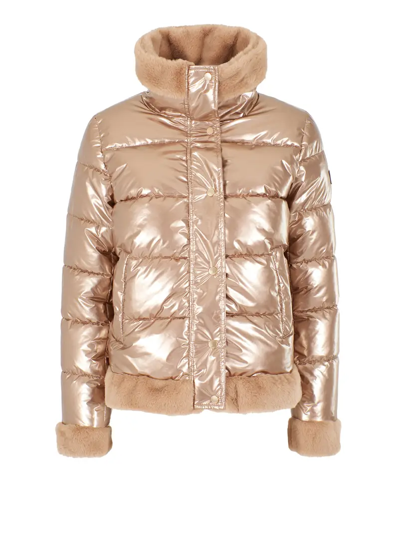 piumino yes zee da donna - oro