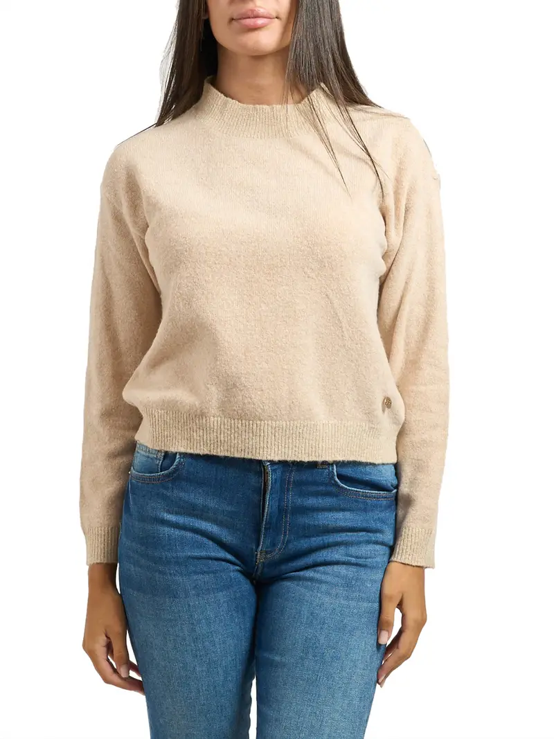 pullover yes zee da donna - beige