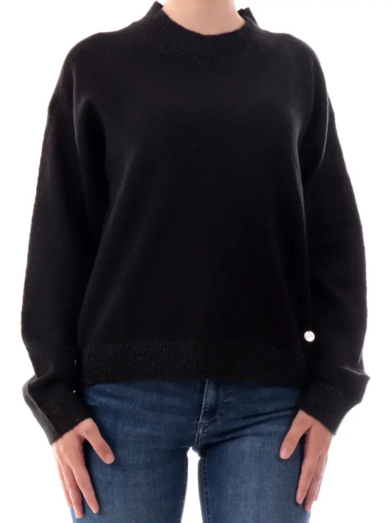 pullover yes zee da donna - nero