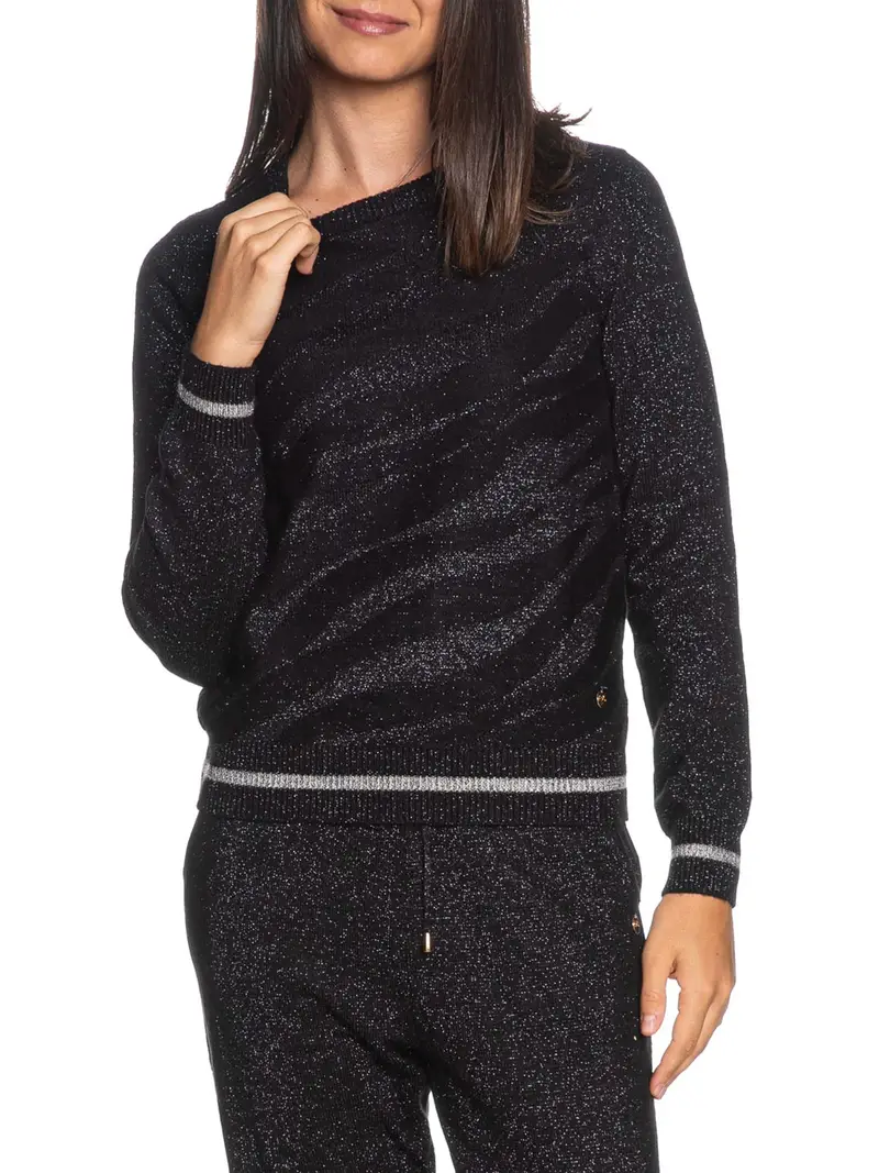 pullover yes zee da donna - nero