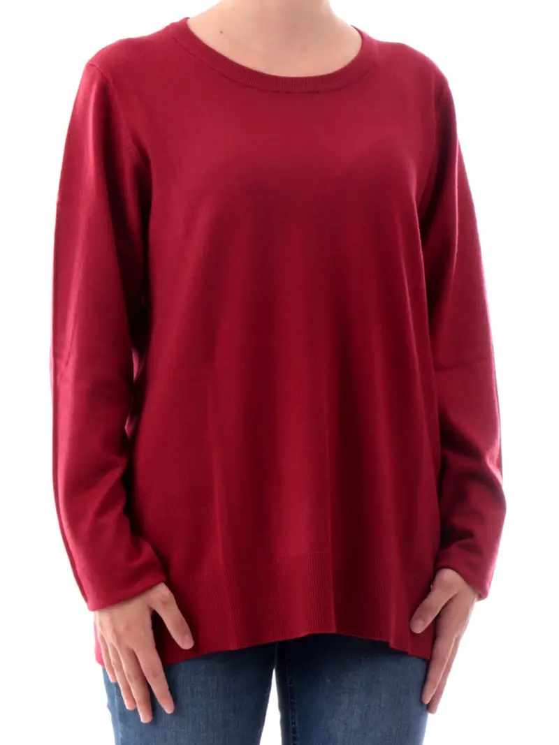 pullover yes zee da donna - rosso