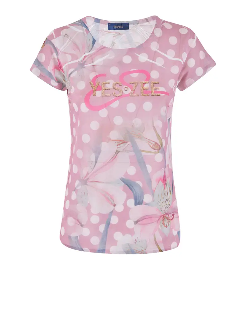 Yes Zee T-shirt Donna Rosa 2494943