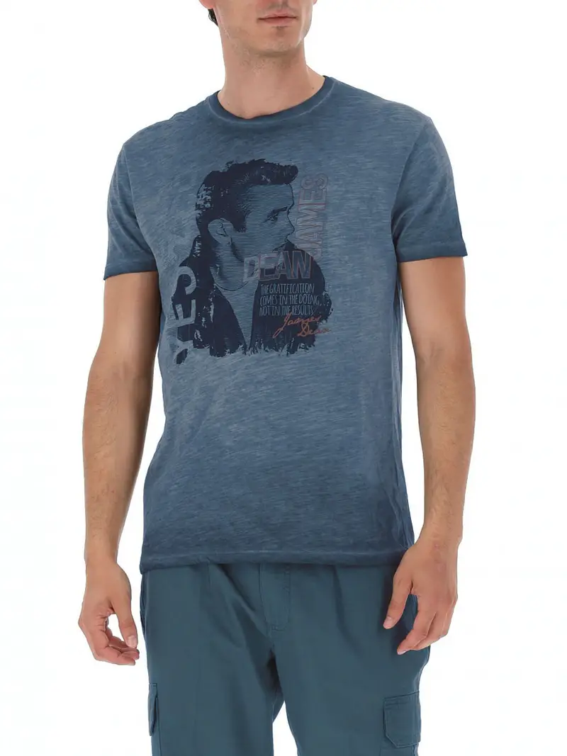 Yes Zee T-shirt Uomo Blu 2491967