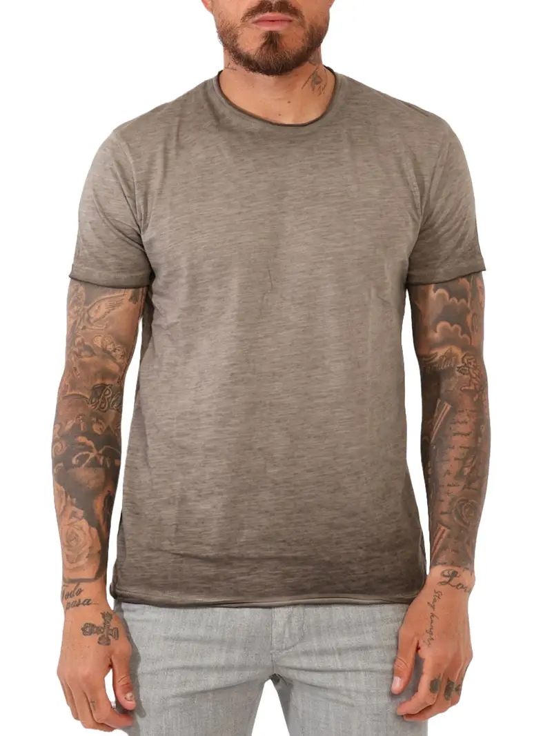 Yes Zee T-shirt Uomo Marrone 2493151