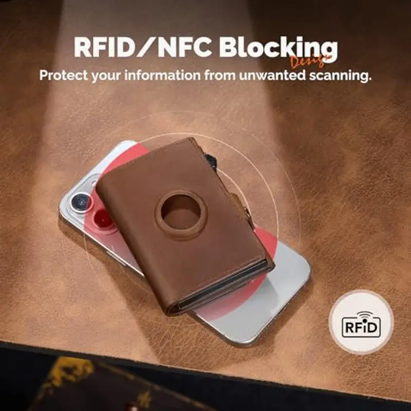 YESIIW Porta carte di credito Uomo 2199331 miniatura 3