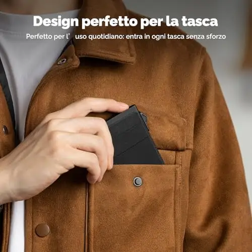 YESIIW Porta carte di credito Uomo 3518315 miniatura 3