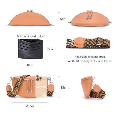 YISUOHOOM Marsupio Donna 2733816 miniatura 3