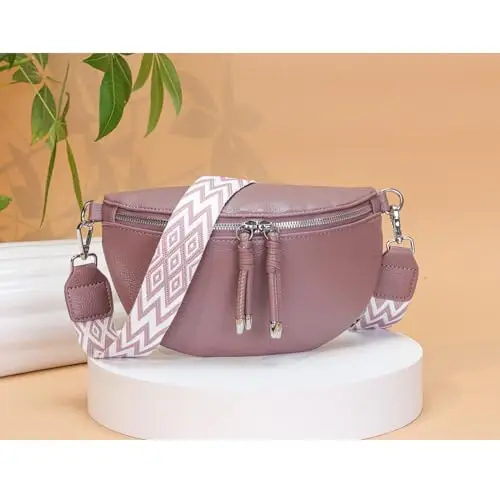 YISUOHOOM Marsupio Donna Viola 2733817 miniatura 2