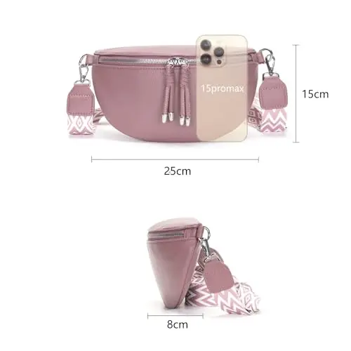 YISUOHOOM Marsupio Donna Viola 2733817 miniatura 3