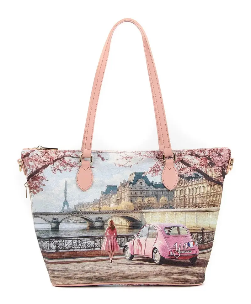 Borsa a spalla e tracolla Ynot? 396 Paris En Rose