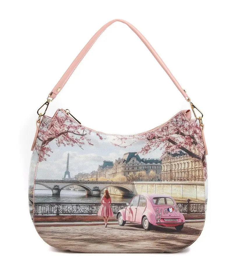 Borsa a spalla Ynot? 629 Paris En Rose
