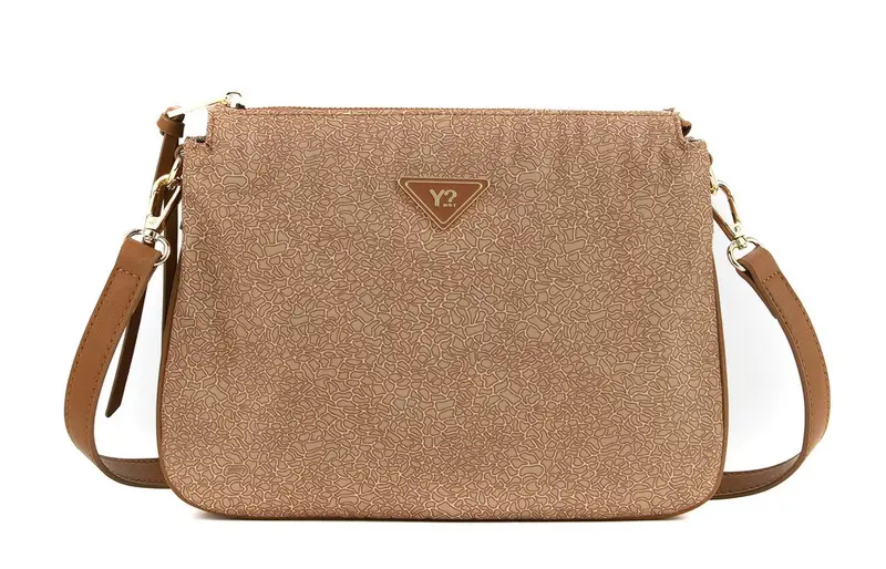 Borsa a tracolla 3 comparti Ynot? Cloud 028 Nut