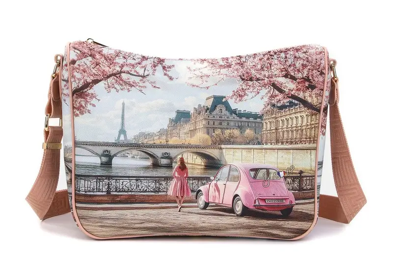 Borsa a tracolla Ynot? 370 Paris En Rose