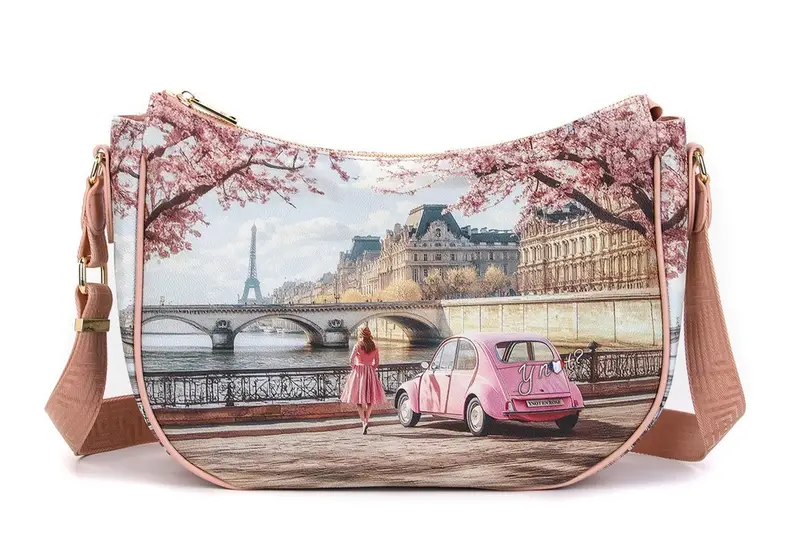 Borsa a tracolla Ynot? 628 Paris En Rose