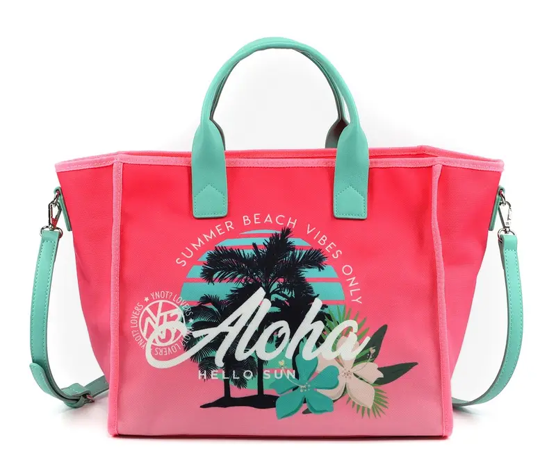 Borsa da mare media Ynot? Aloha 001 Pinky