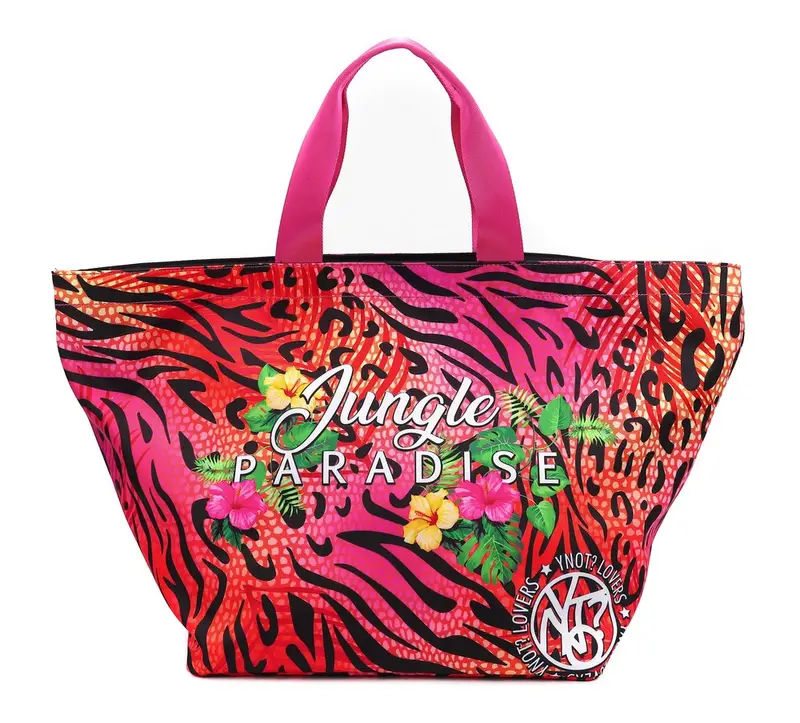 Borsa da mare Ynot? Jungle Paradise 001 Fuxia