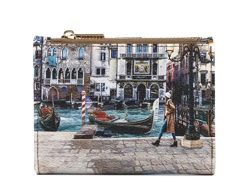 Portafoglio donna piccolo Ynot? 654 Blue Lagoon