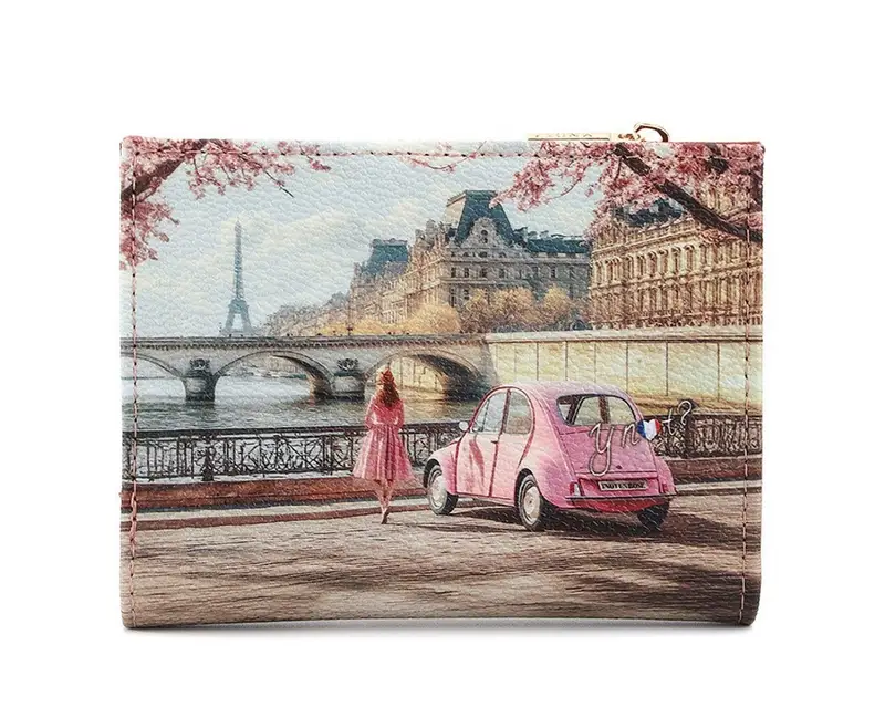 Portafoglio donna piccolo Ynot? 654 Paris En Rose