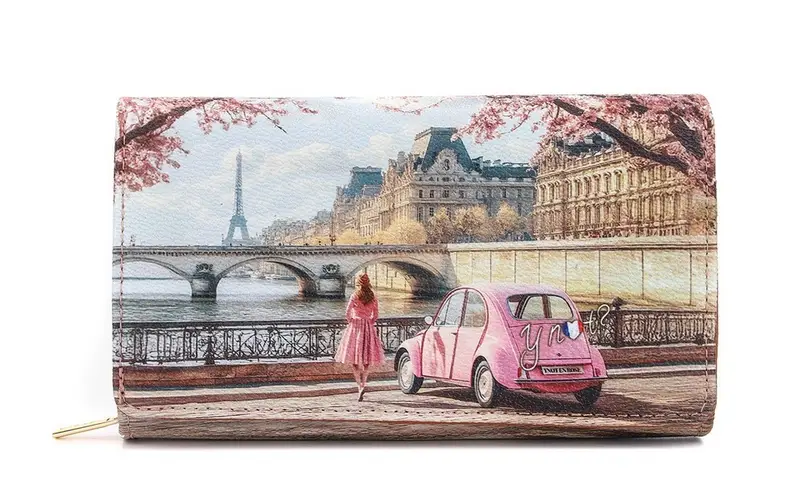 Portafoglio donna Ynot? 364 Paris En Rose