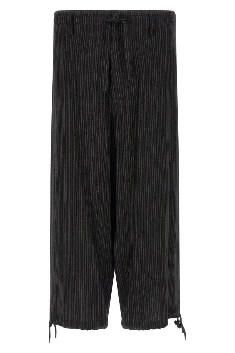 Pantalone Gamba Extra Ampia Nero