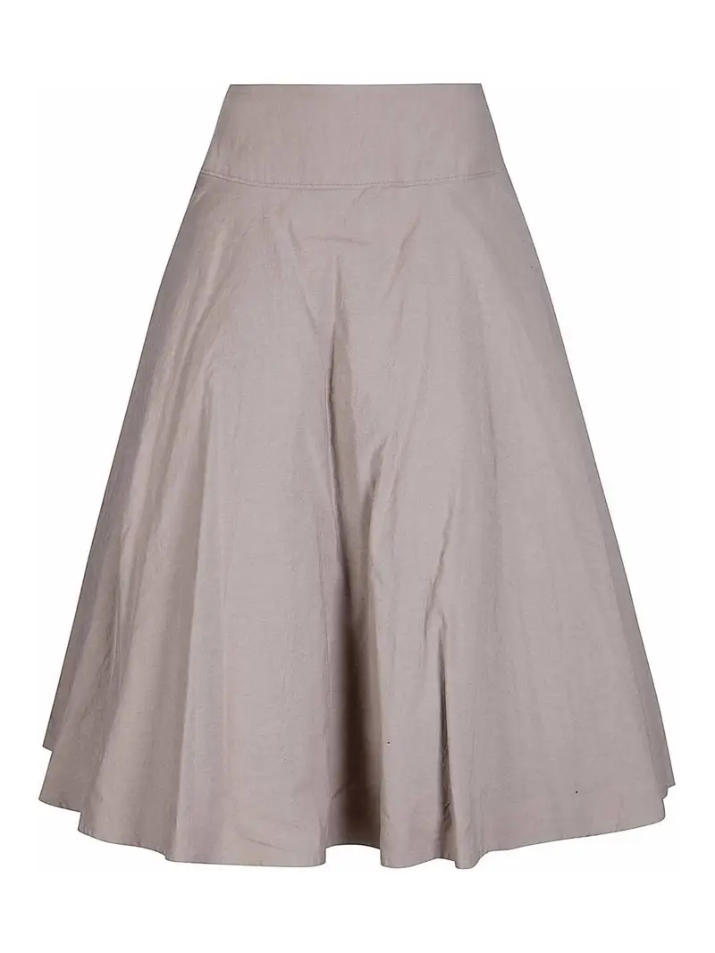 Raccogli la gonna sottoveste Beige