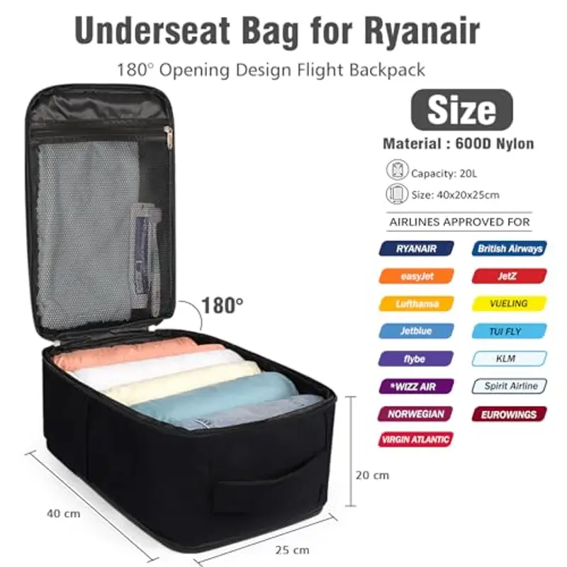 YOKGO Zaino da viaggio Rosa 2199806 miniatura 2