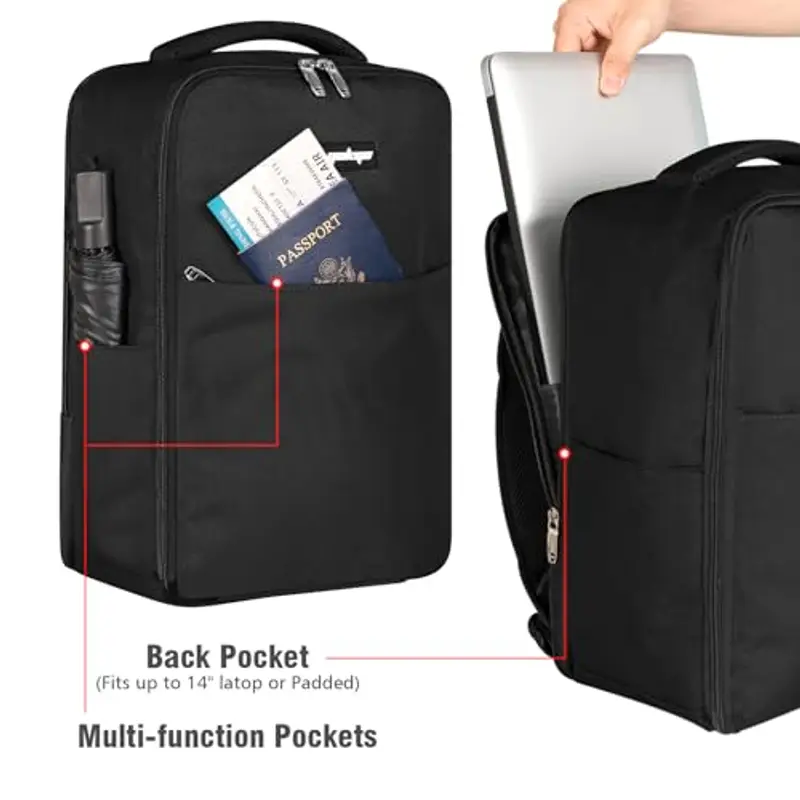 YOKGO Zaino da viaggio Rosa 2199806 miniatura 3