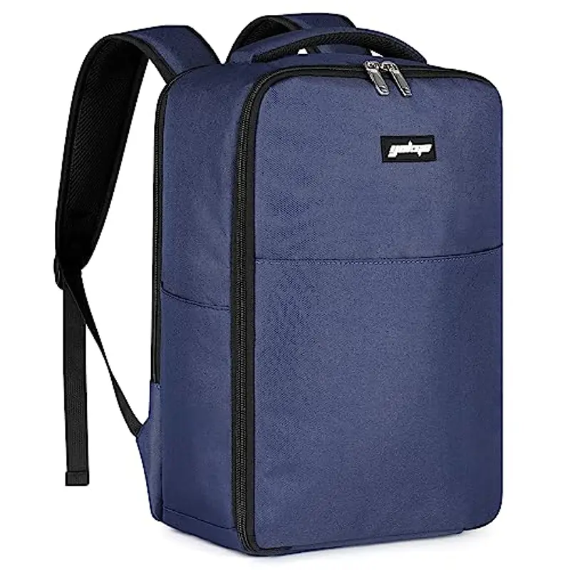 YOKGO Zaino Ryanair 40x20x25 da Viaggio Aereo,Bagaglio a Mano Piccolo Borsa da Cabina 20L,14,4” Pollici Zaino Porta PC per Scuola Lavoro Trekking Blu
