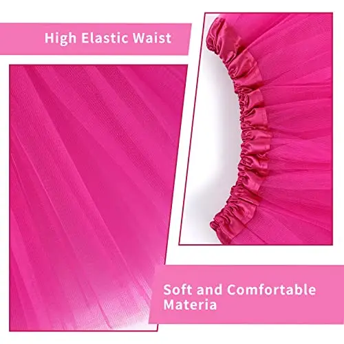 Yolev Gonna Tutu da Donna Anni '50 Gonna Tutu Vintage Tutu per Adulti Tutu Halloween Festa di Natale Costume da Festa miniatura 3