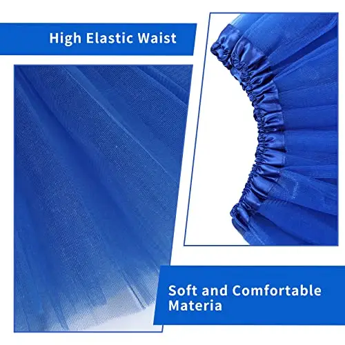 Yolev Gonna Tutu da Donna Anni '50 Vintage per Adulti - Costume da Festa per Halloween e Natale miniatura 2