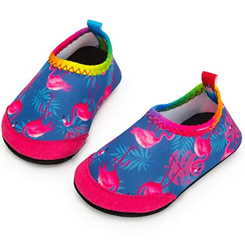 Yorgou Scarpe da Acqua Bambini Antiscivolo Scarpe da Immersione Rapida Asciugatura Scarpe da Immersione da Spiaggia Ragazze Ragazzi