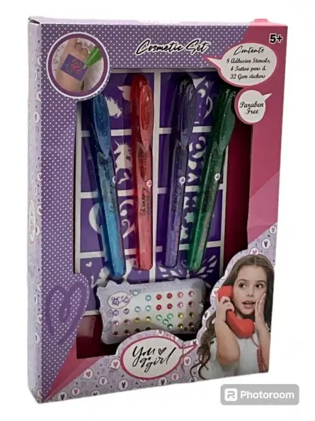 Set Tatuaggio You Go Girl