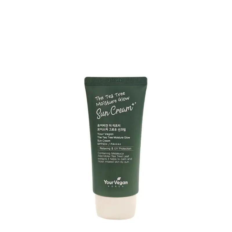 The Tea Tree Crema viso idratante illuminante SPF 50+
