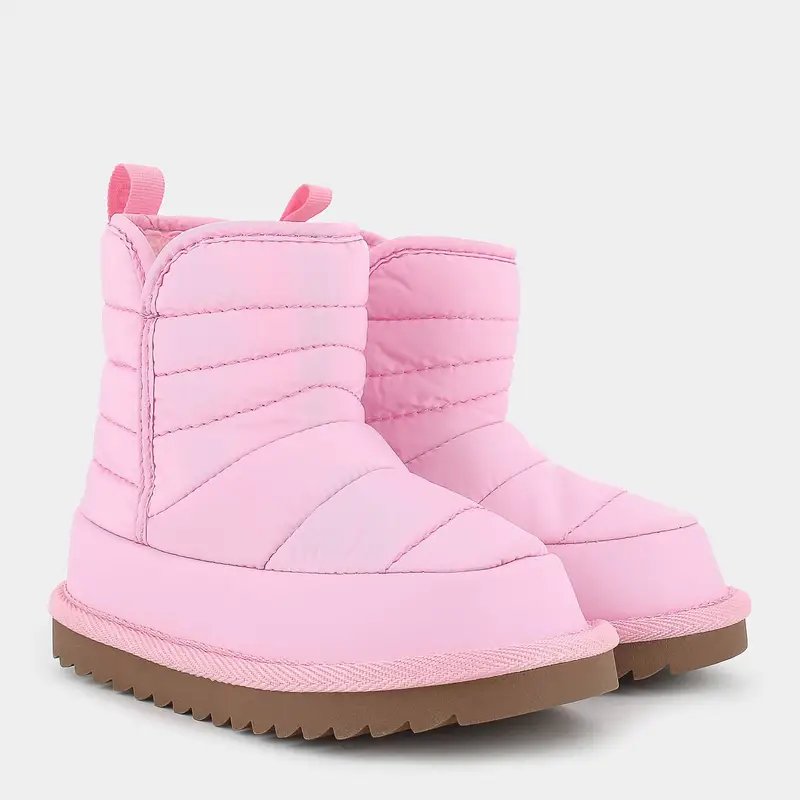 Pioggia-neve-Scarpe Yousm da Bambina, rosa miniatura 2