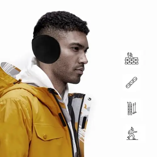 YQXCC Paraorecchie per Donna e Uomo Fascia Paraorecchie Copriorecchie Invernale Accessori Scalda Orecchie miniatura 2