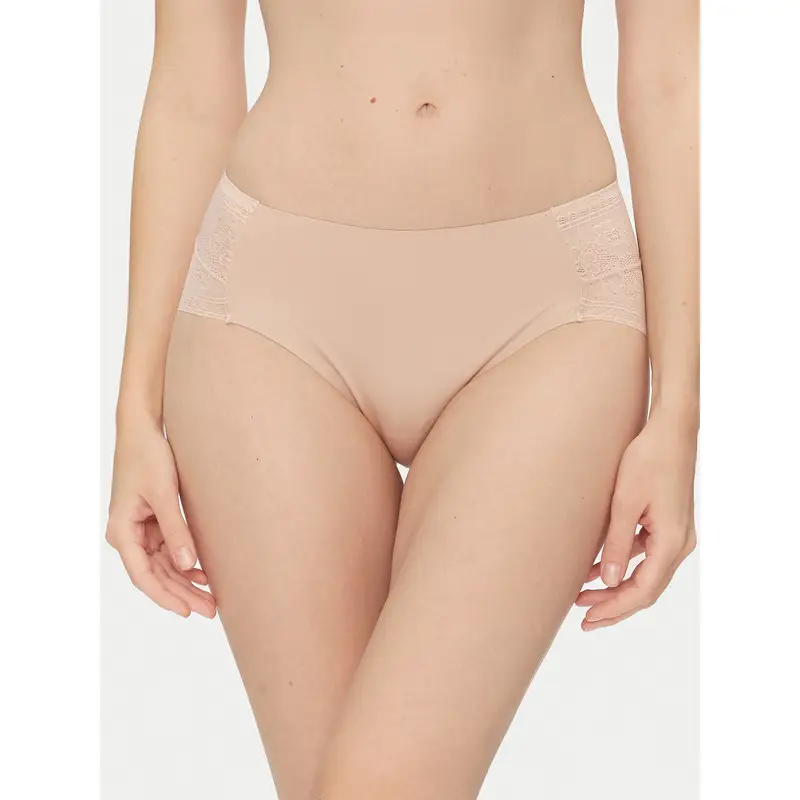 Mutande classiche a vita alta 19671 Beige