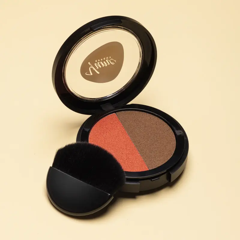 Viso Magic Duo 01 Pesca e Cioco Milk - Terra viso, Palette viso, Blush miniatura 3