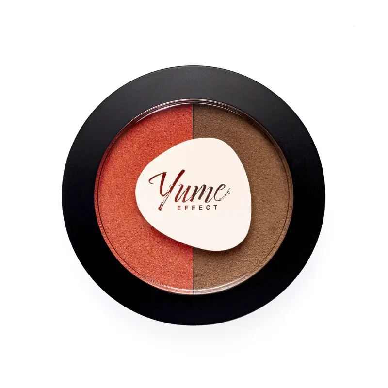 Viso Magic Duo 01 Pesca e Cioco Milk - Terra viso,Palette viso,Blush
