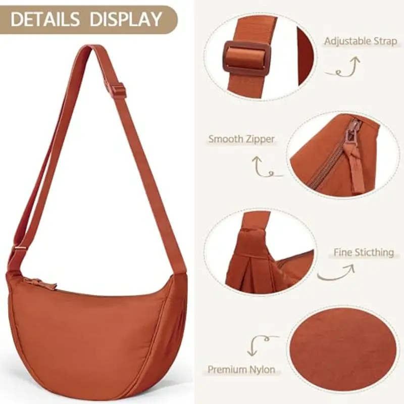 Yuson Girl Borsa a tracolla Donna Arancione 2009754 miniatura 3