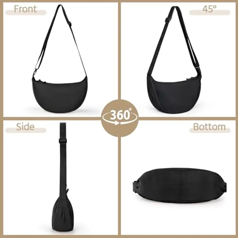 Yuson Girl Borsa a tracolla Donna Nero 1209448 miniatura 2