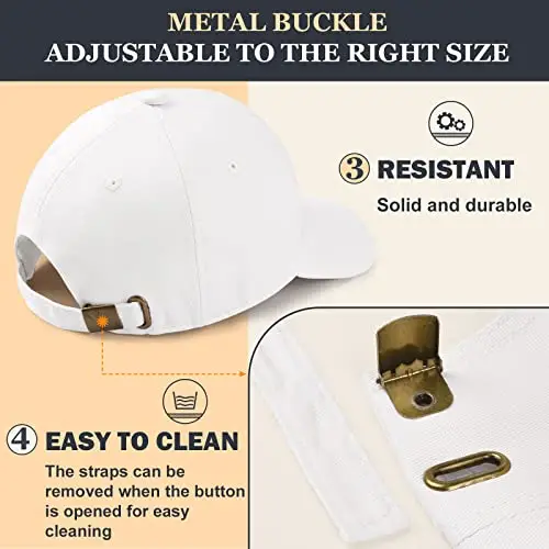 Yuson Girl Unisex Cappello del Cotone - Berretto da Baseball Snapback di Hip Hop per Ragazzi e Ragazze miniatura 3
