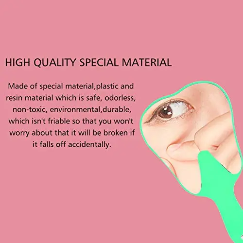 YUYTE Specchietto per le Specchio Dentale Cure odontoiatriche, Specchietto per le Carino alla moda, 4 colori, Manico in miniatura 2