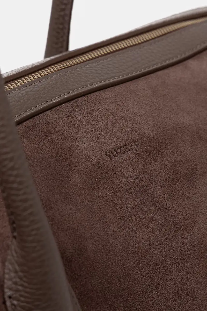 Yuzefi Borsa a mano Marrone 4118385 miniatura 4